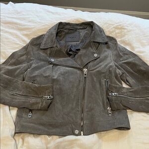 BLANK NYC Suede leather jacket